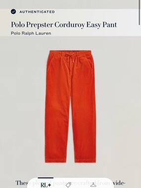 Men’s Polo Ralph Lauren Corduroy Pants - XL